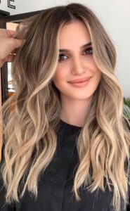 Best Hair Colours To Look Younger Stylish blonde with face framing