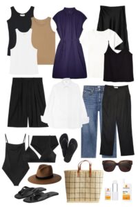 Chic Style Collective | The Minimalist Guide to Creating a Summer Capsule Wardrobe Summer piece capsule wardobe