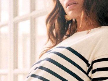 stripe Breton top