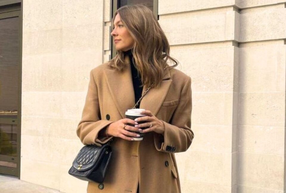 camel coat style
