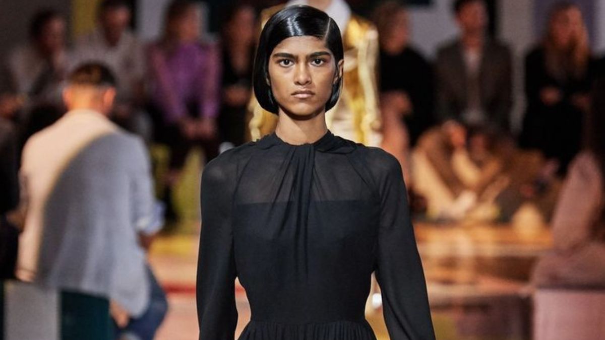Chic Style Collective | Milan Fashion Week: Prada S/S 2025 - Sheer Elegance, Luxury and Abstract Prints Milan Fashion Week