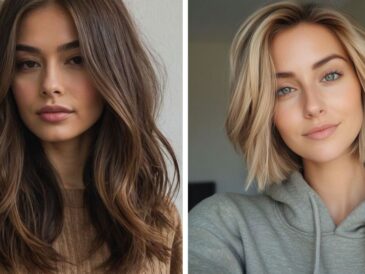 Long hair vs short hair.