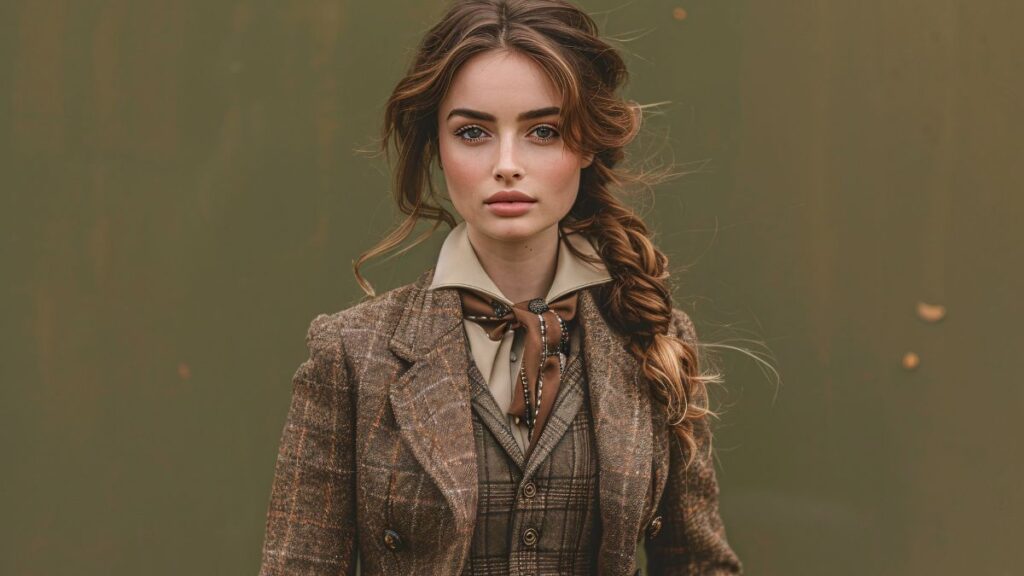 How to Style Tweed (Adobe) English Heritage Fashion