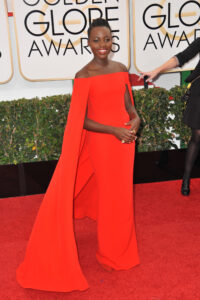 Lupita Nyong'o at the 71st Annual Golden Globe Awards 2025. 