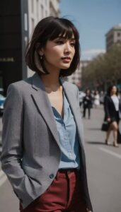 Chic Style Collective | The Bob with Bangs: A Chic and Timeless Hairstyle Bob with Bangs