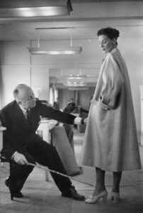 Christian Dior in his atelier in 10 rare vintage photos