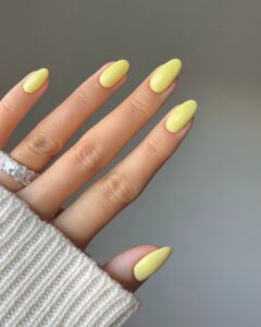 Chic Style Collective | 7 Butter Yellow Nails Inspiration for a Chic and Stunning Look Unknown 431
