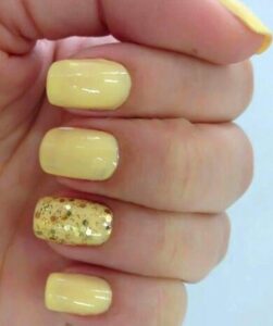 Chic Style Collective | 7 Butter Yellow Nails Inspiration for a Chic and Stunning Look Unknown 434
