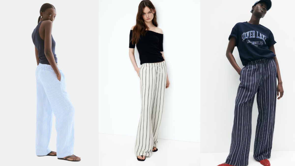 Striped Trousers [H&M]