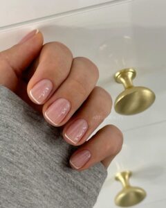 Chic Style Collective | French Tips Nail Designs Are Back—Here’s How to Wear Them in 2025 MICRO FRENCH 🤍 like