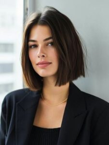 Chic Style Collective | The Sliced Bob Haircut Is the Polished, Low-Maintenance Trend to Try 281