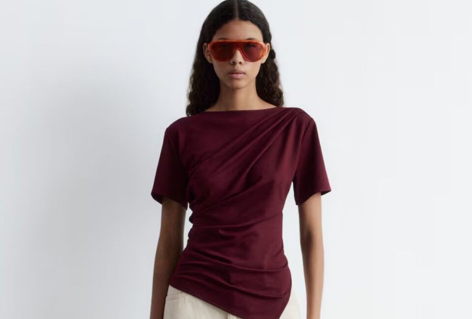 Affordable Burgundy Top [& Other Stories]