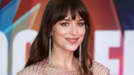 Dakota Johnson blunt fringe [Shutterstock]