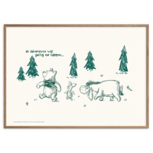 Chic Style Collective | Elegant Nursery Inspiration: The Disney Prints That Feel Like Family Heirlooms Winnie the Pooh Adventure Walk From 15 lg
