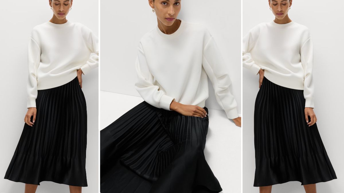 Pleated Midaxi Skirt [M&S]