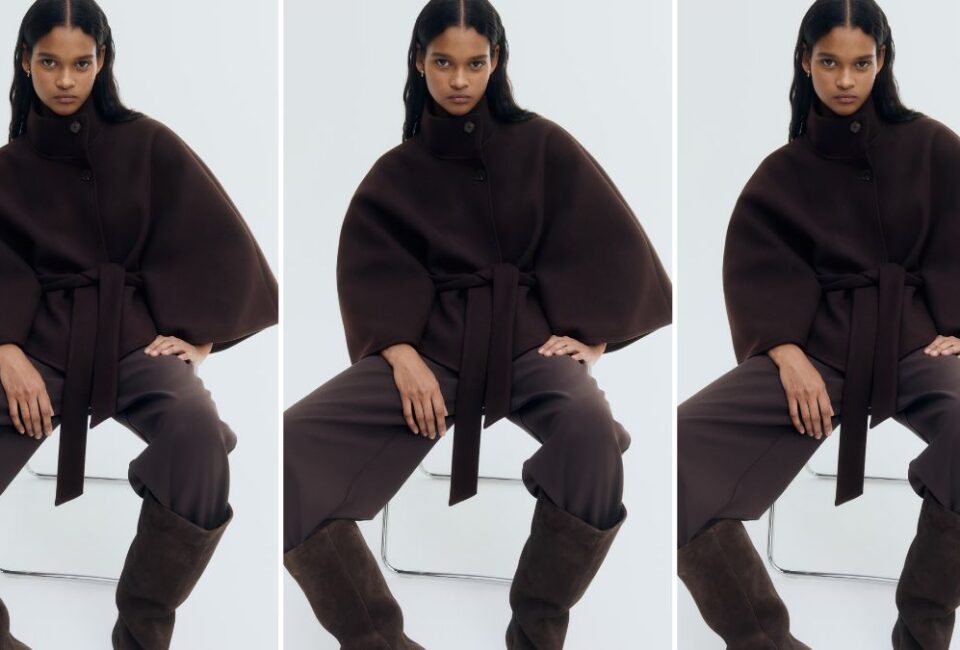 Cape coat [H&M]