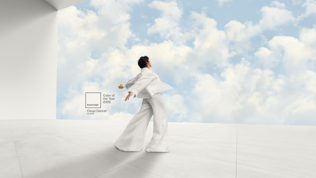 Chic Style Collective | Pantone Unveils Its Colour of the Year 2026: Cloud Dancer — The Shade That Defines a Calmer, Quieter Luxury Key Campaign Visual 1.png
