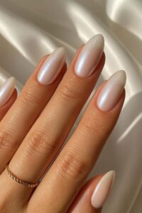 Classic Glazed Donut Nails