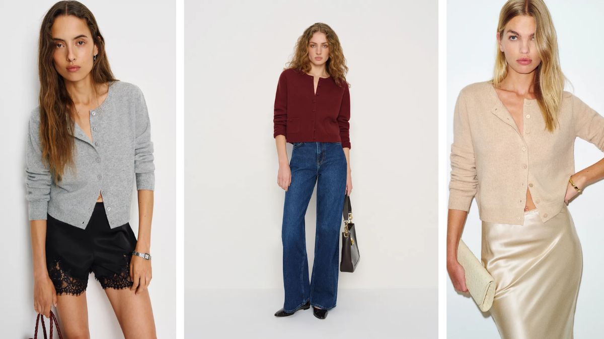 Reformation Clara Cashmere Cardigan [Reformation]