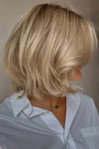 25 Adorable Teddy Bear Blonde Bob Hairstyles Layered Volume Bob