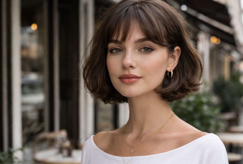 French Bob Haircut for Round Faces [CSC]