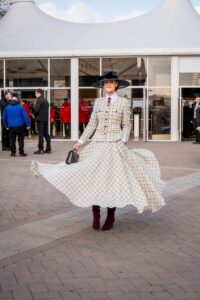 Jade Holland Cooper wears Bespoke Atelier Piece 09