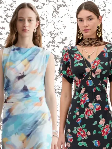 Floral midi dress [CSC]