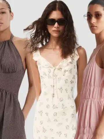 Brands Like Reformation in 2026 [Image: Sézane/Mang/Cos/arket]