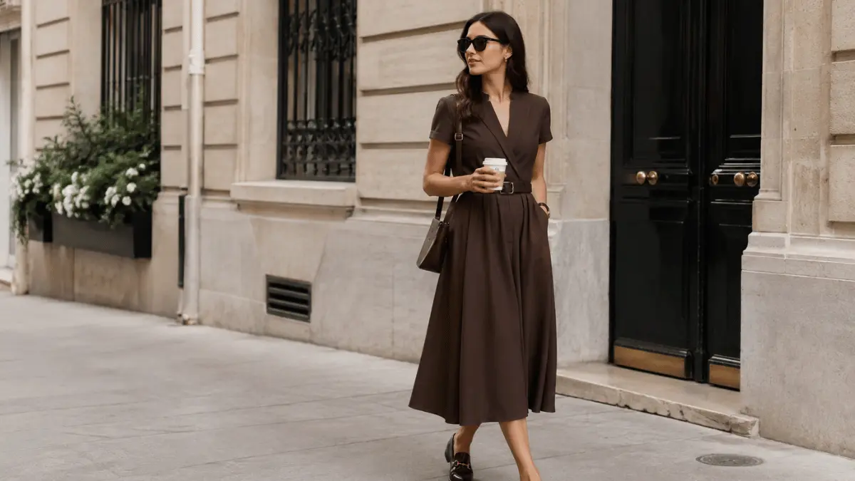 How to Style Loafers with a Dress [Image: CSC]